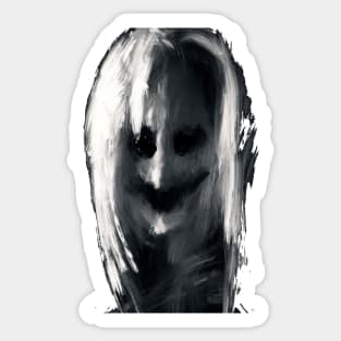 ghost girl Sticker